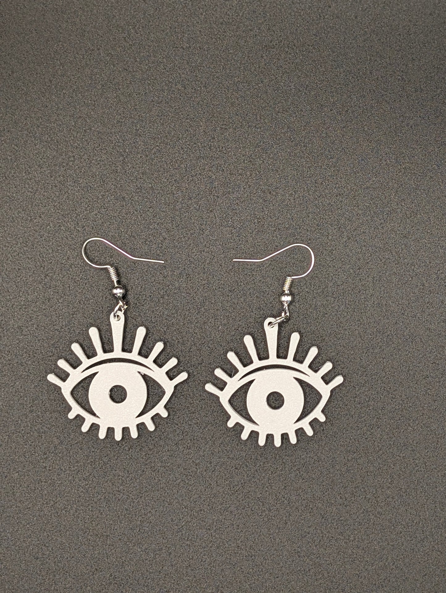Eye with Lashes Earring