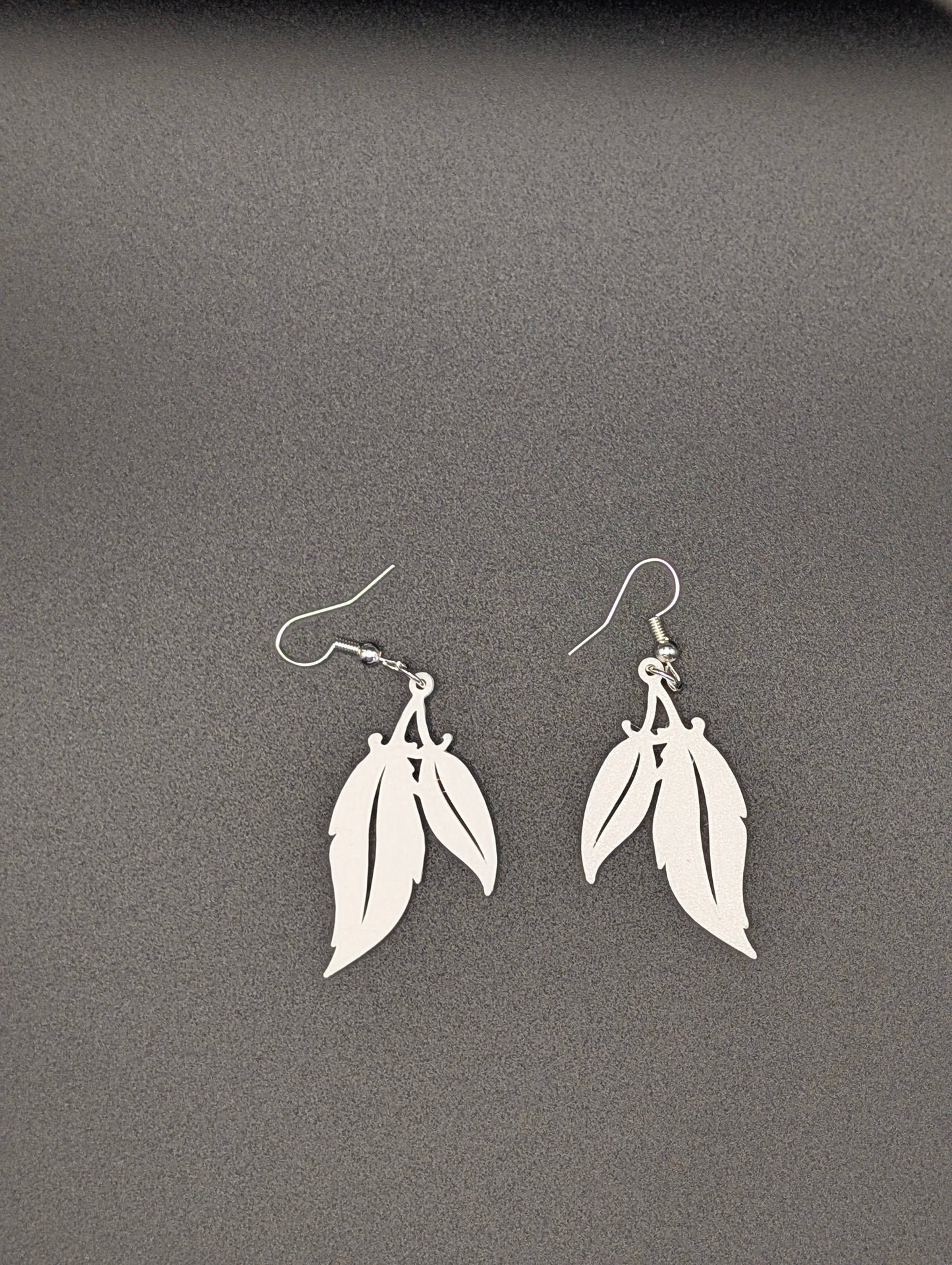 Double Feather Earrings