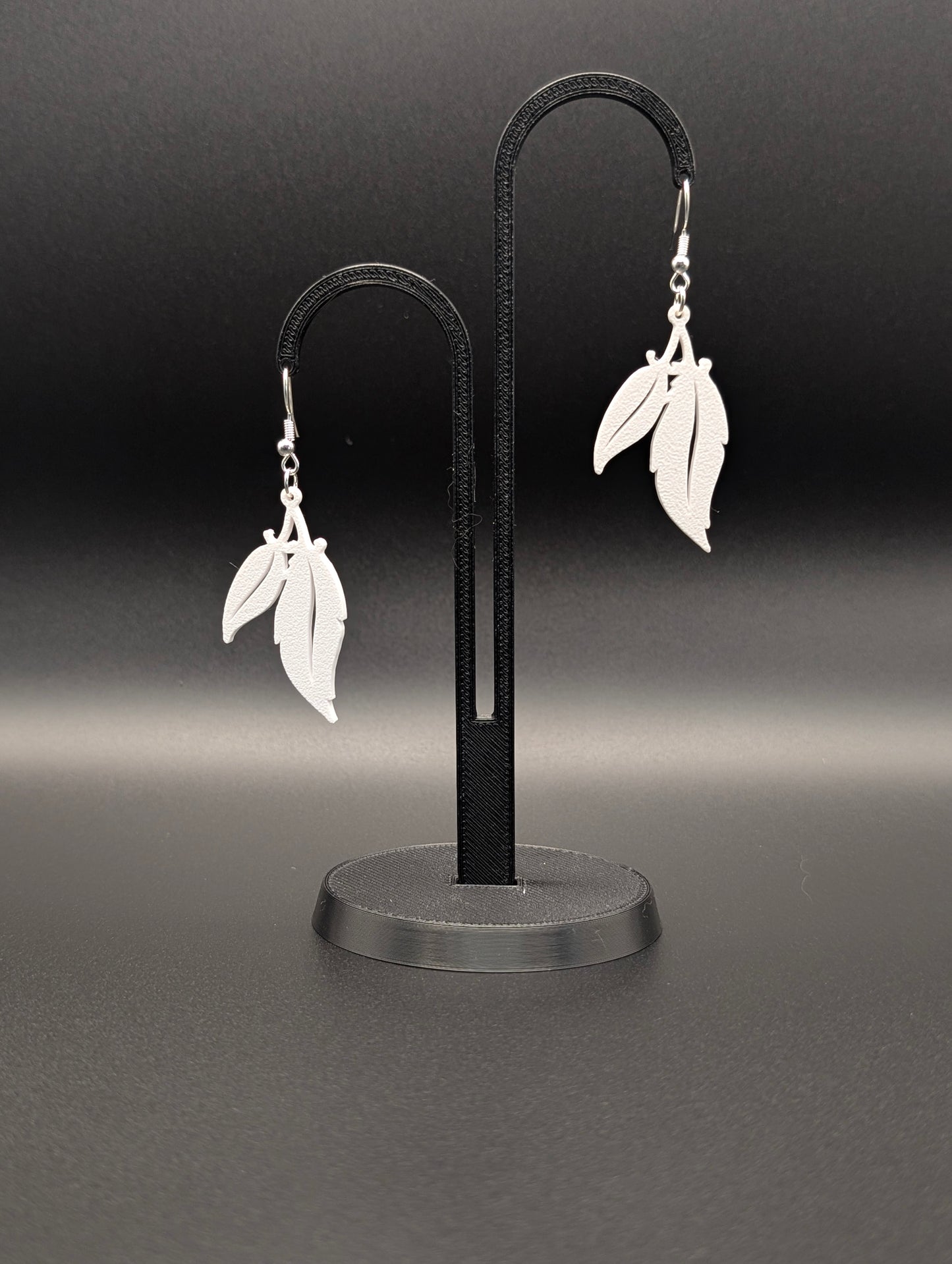 Double Feather Earrings