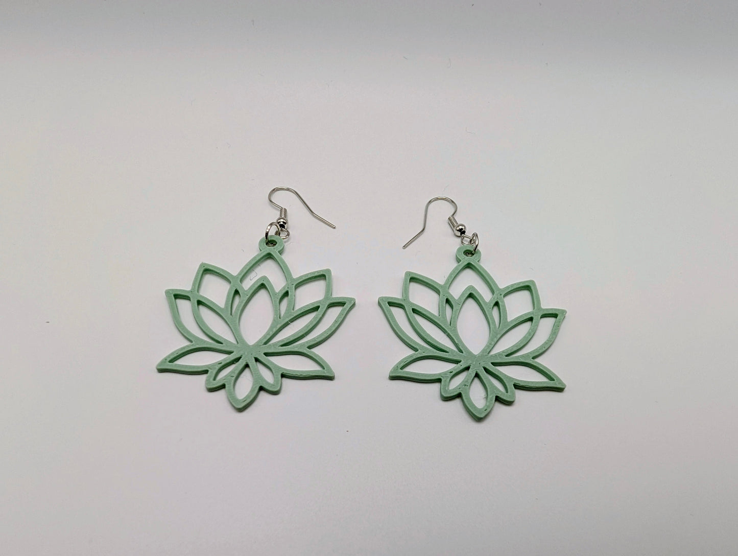 Lotus Flower Earrings