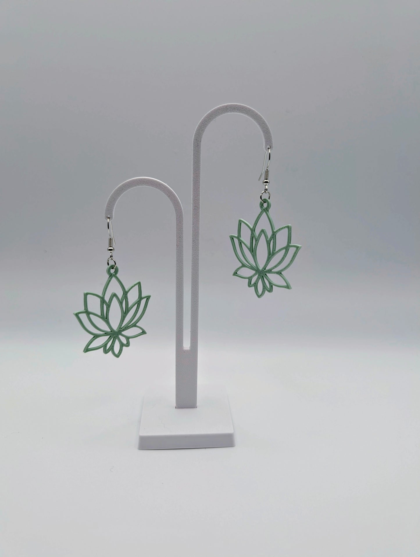 Lotus Flower Earrings