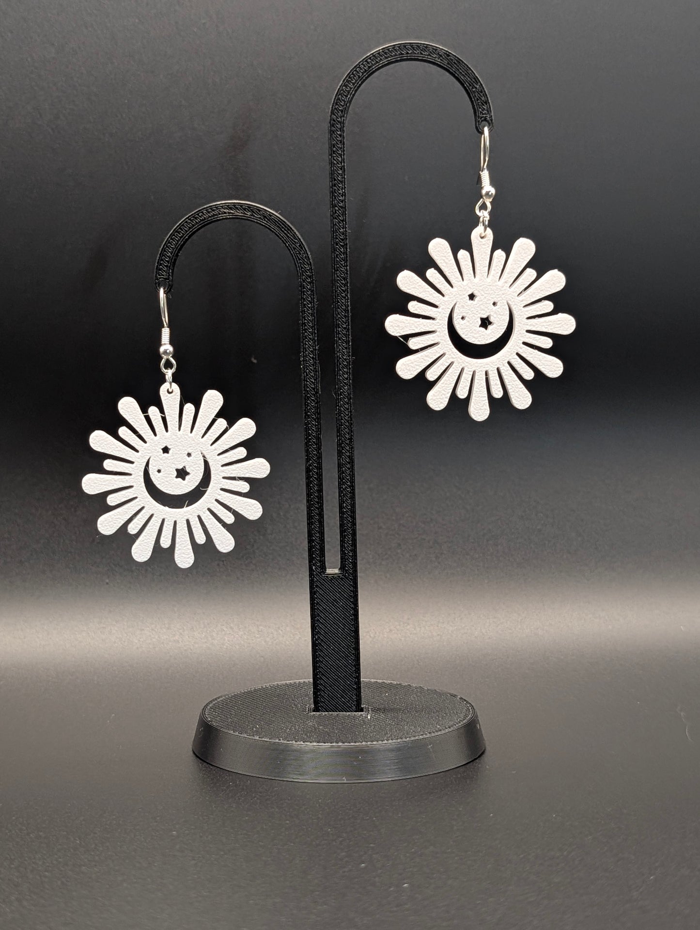 Moon Burst Earring
