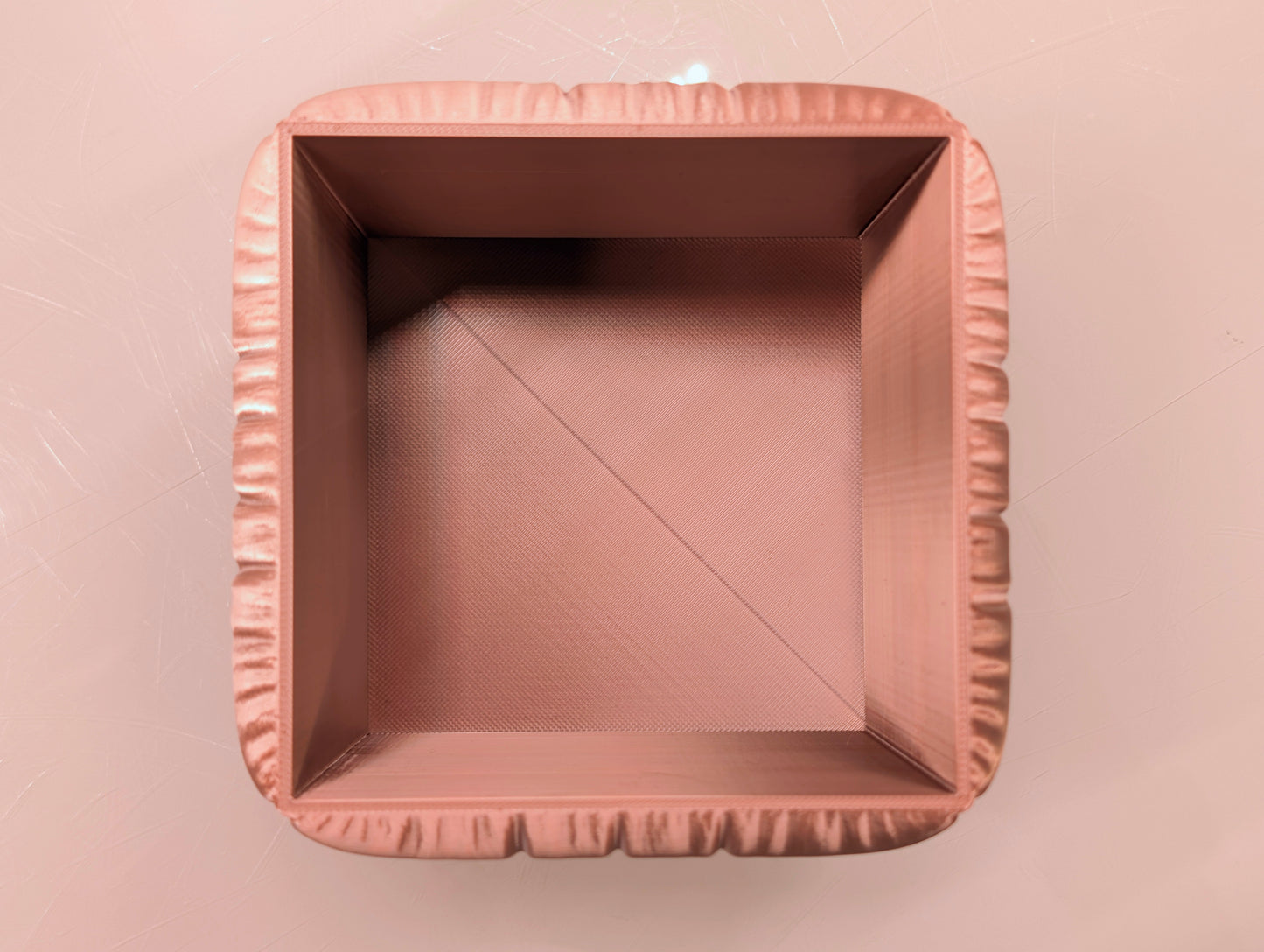 Quilted Cloth Plant Pot