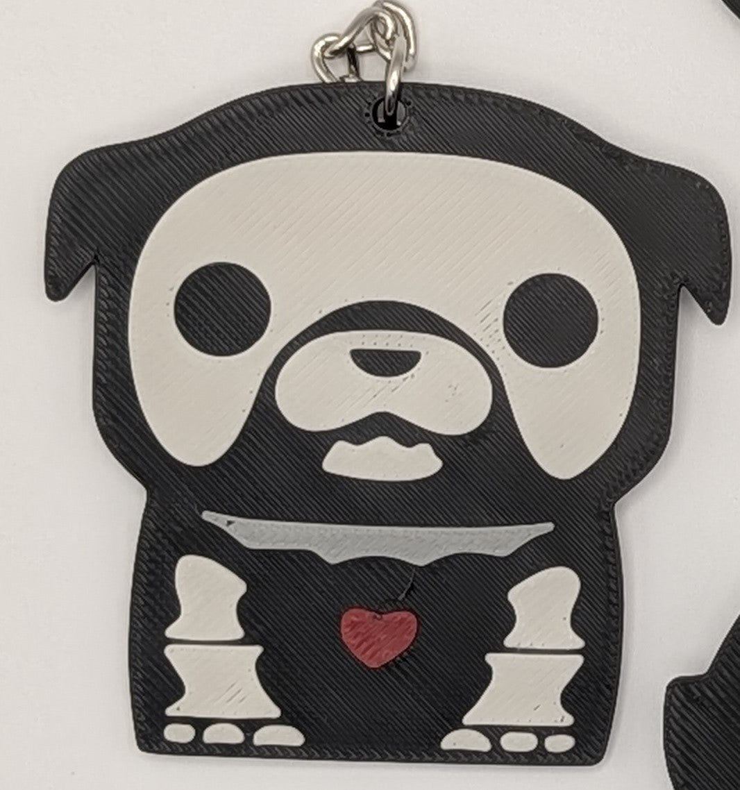 Skeleton Animal Keychain