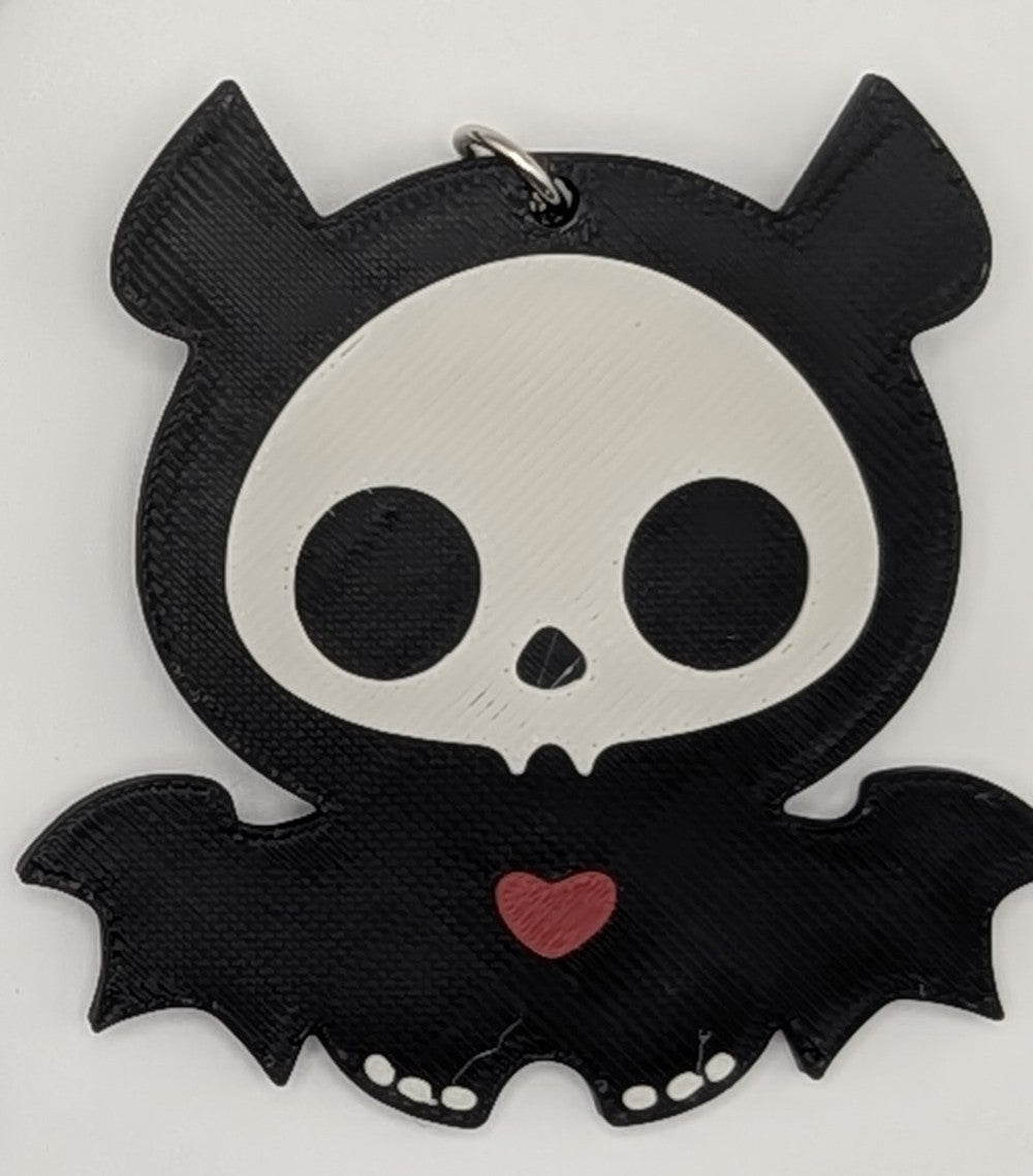 Skeleton Animal Keychain