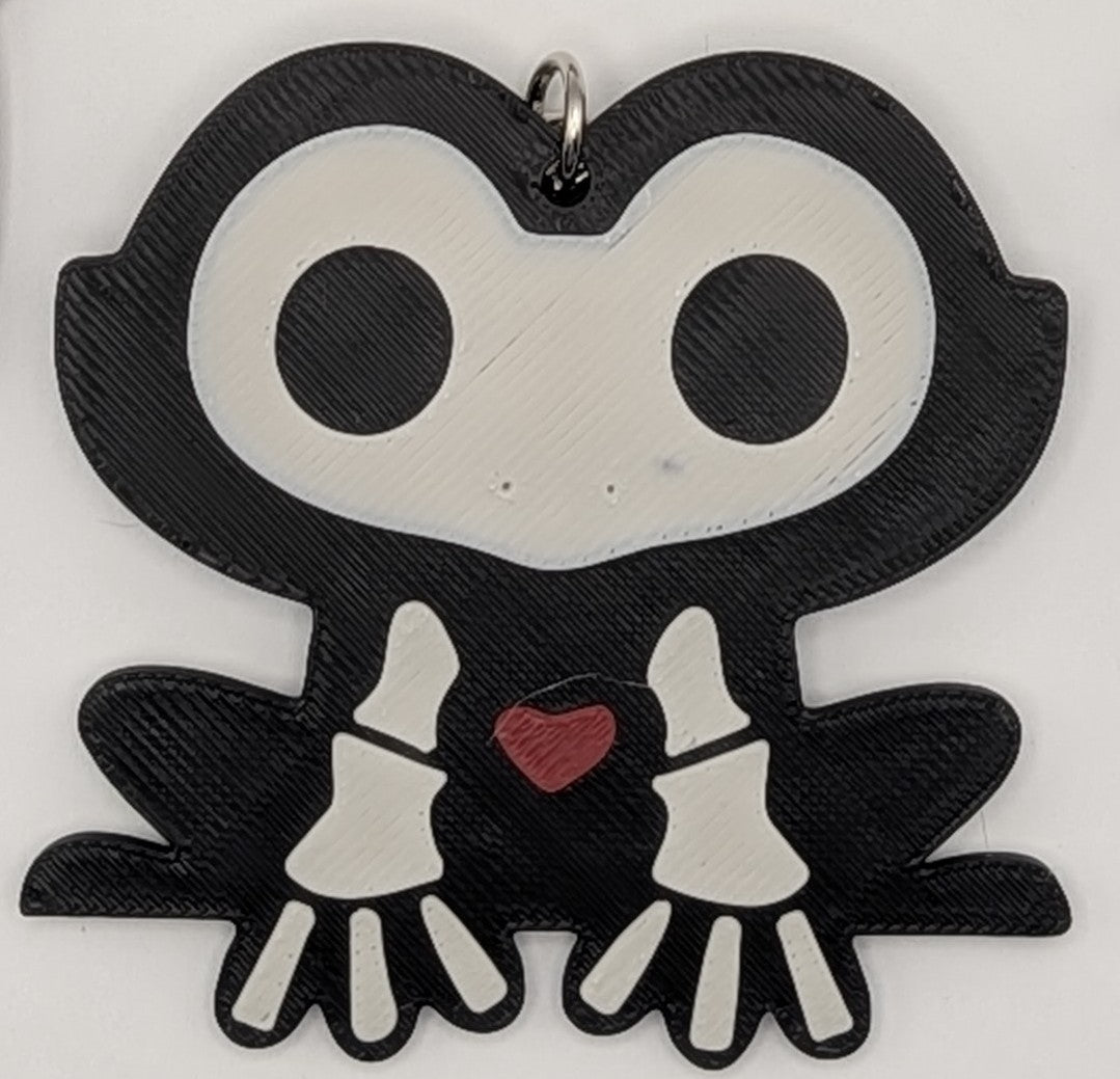 Skeleton Animal Keychain
