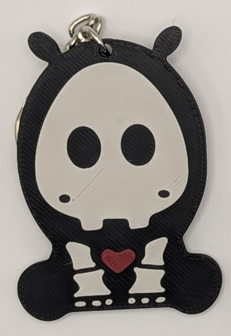 Skeleton Animal Keychain