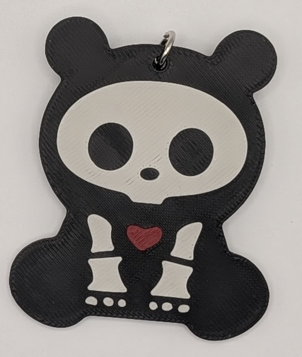 Skeleton Animal Keychain