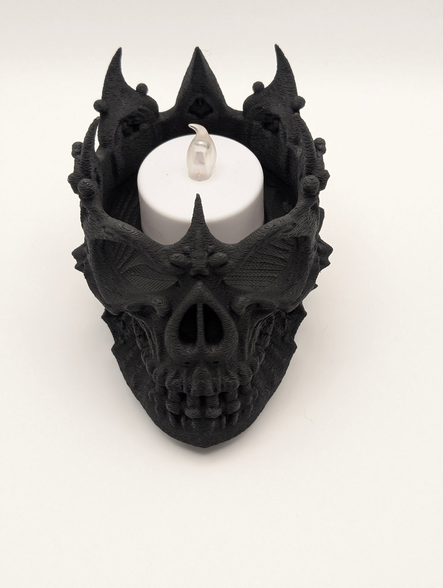 Skull LED Tea Light Holder