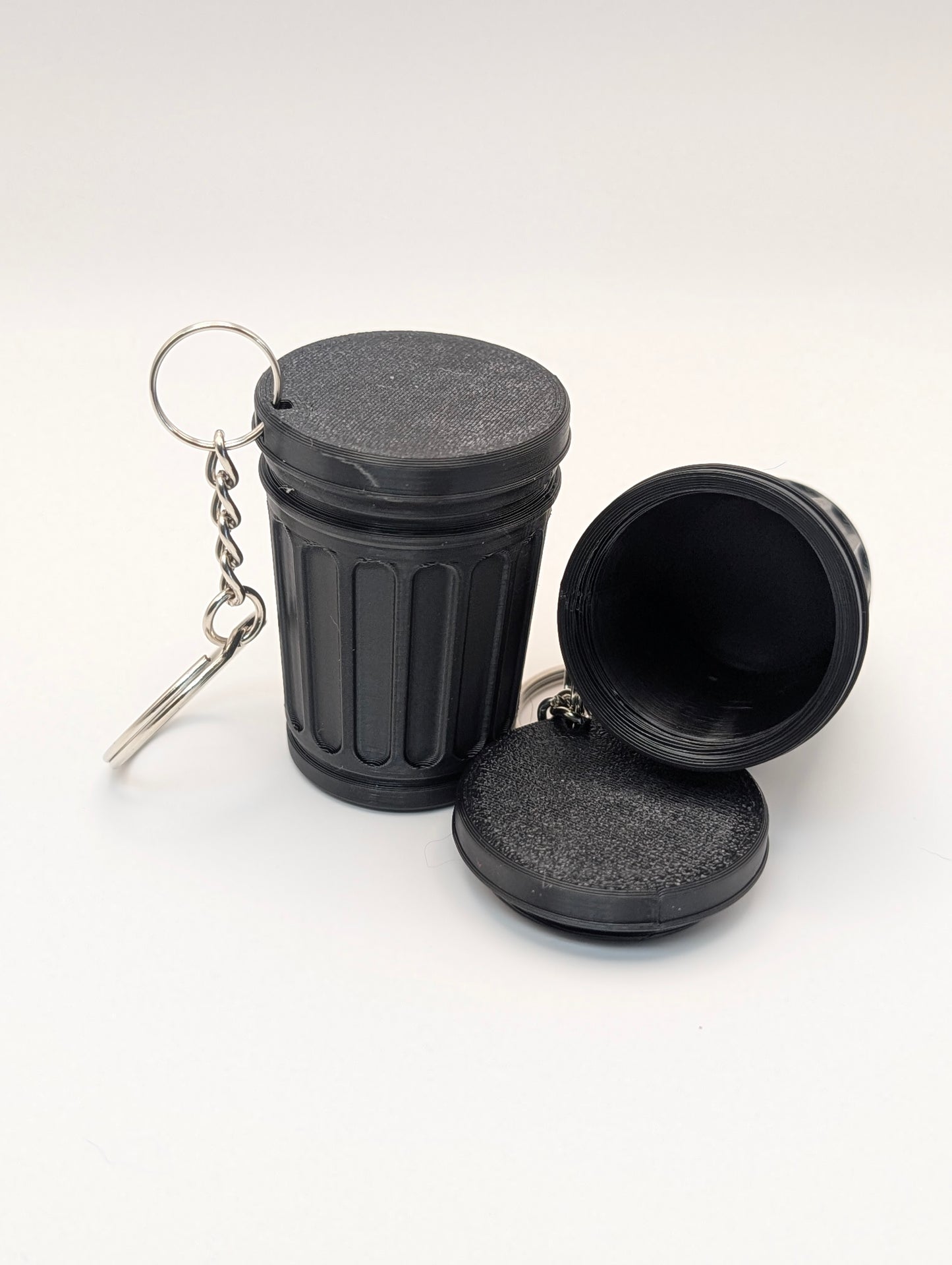 Mini Trashcan Keychain