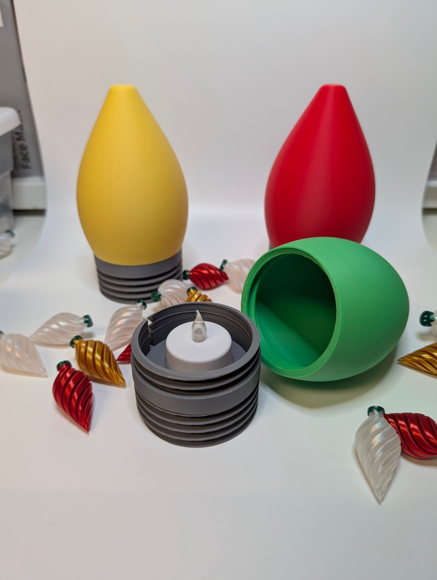 Christmas Light Lamp