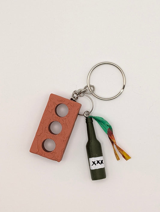 Civil Disobedience Keychain