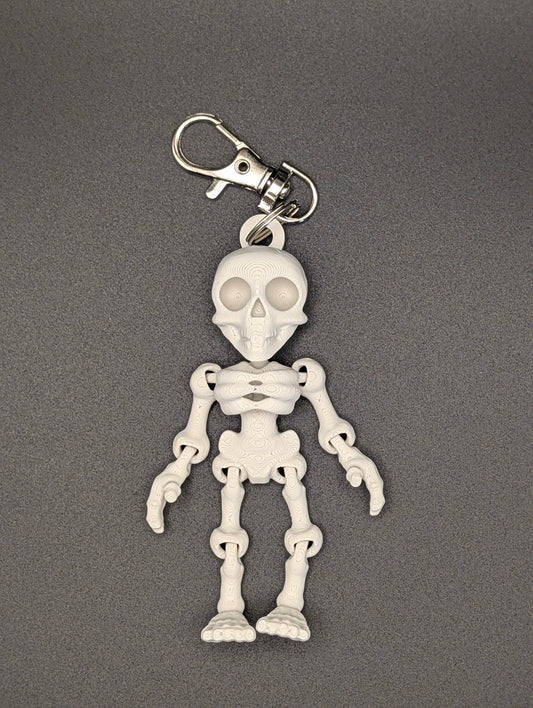Flexi Skeleton Keychain