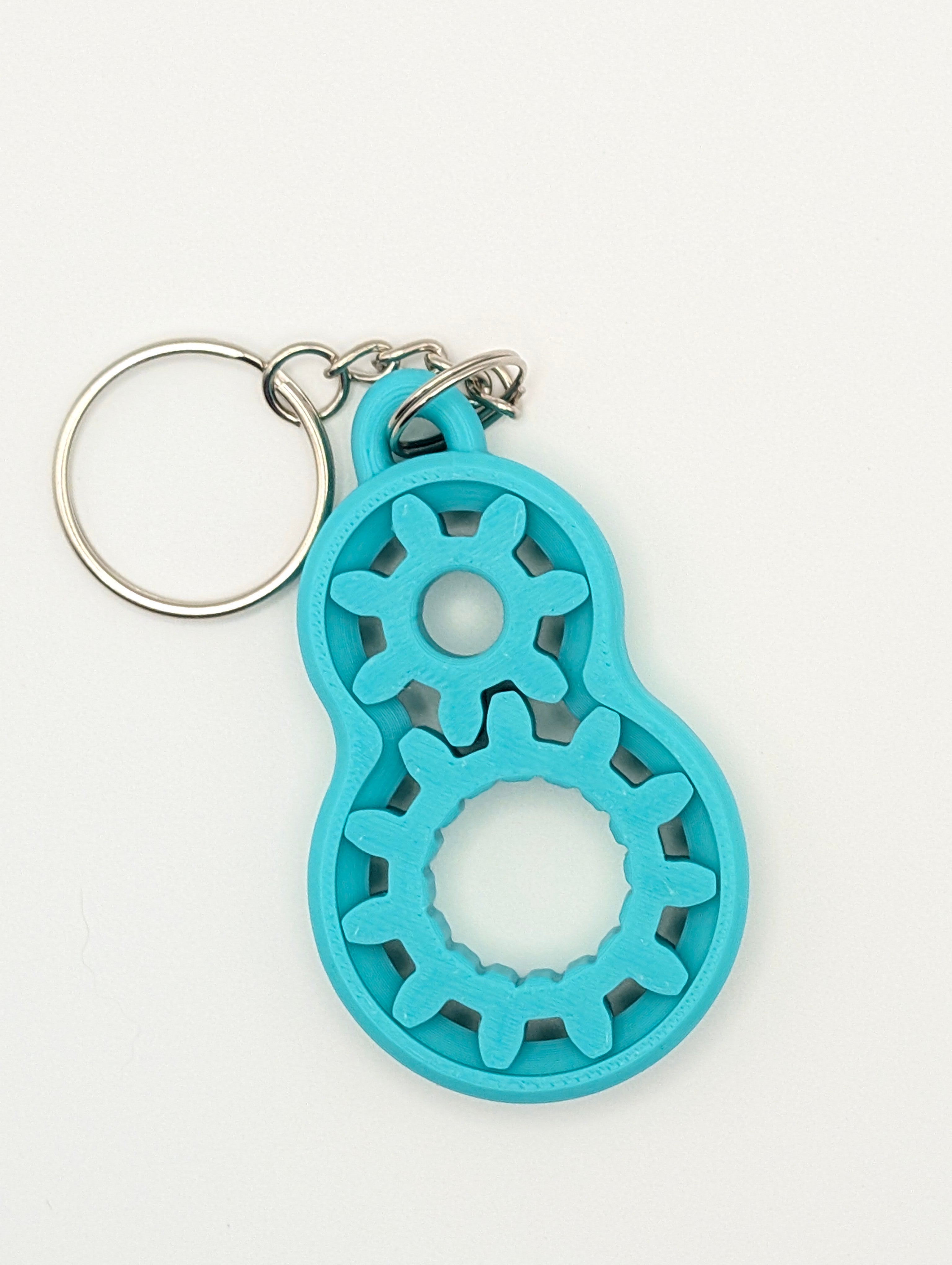Gear Fidget Keychain – Layerworks 3D
