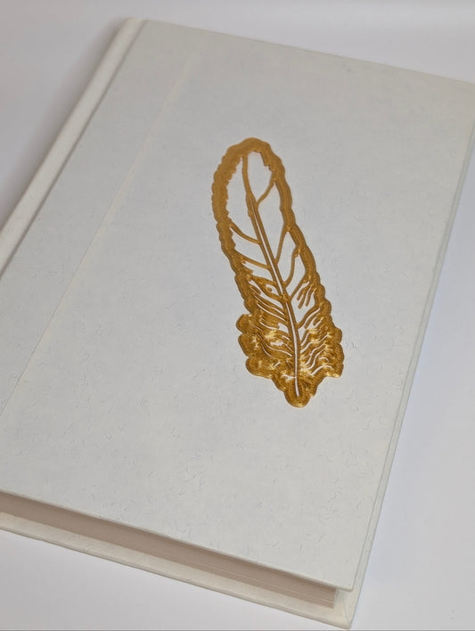 Golden Feather Bookmark