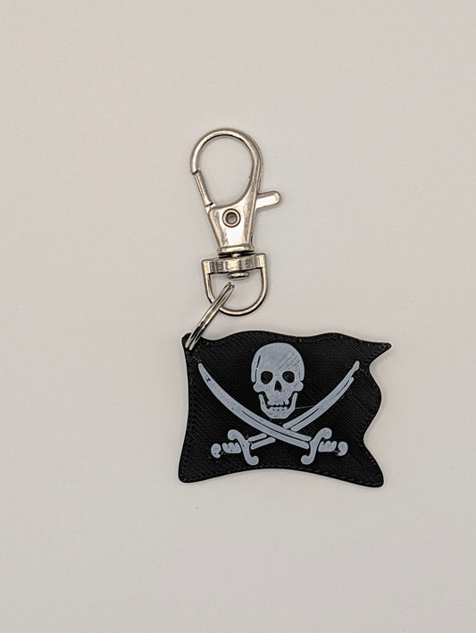 Pirate Flag Keychain