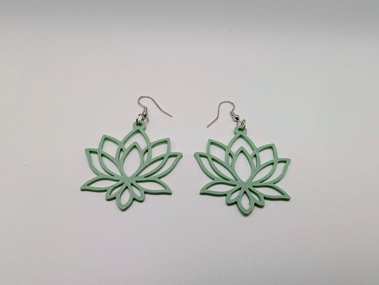 Lotus Flower Earrings