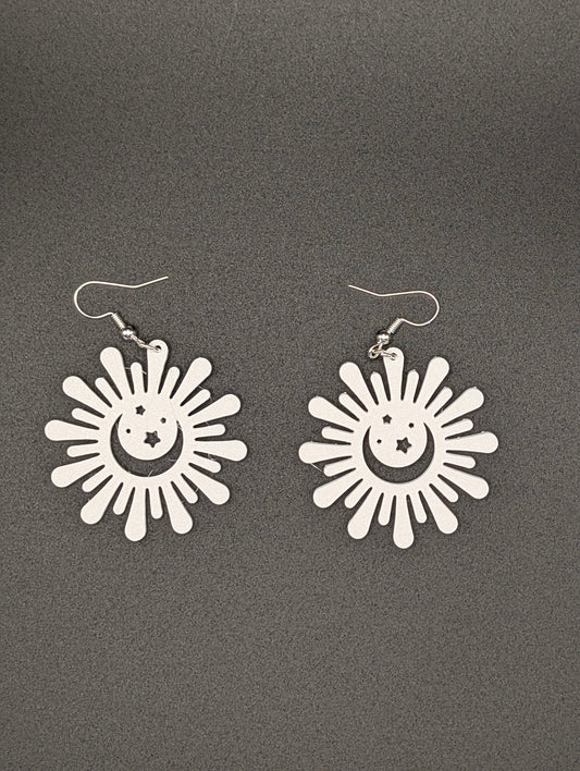 Moon Burst Earring