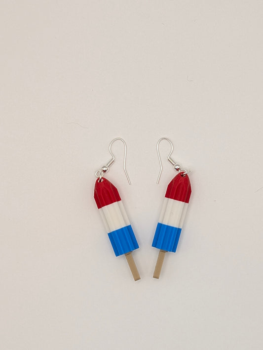 Rocket Popsicle Earrings